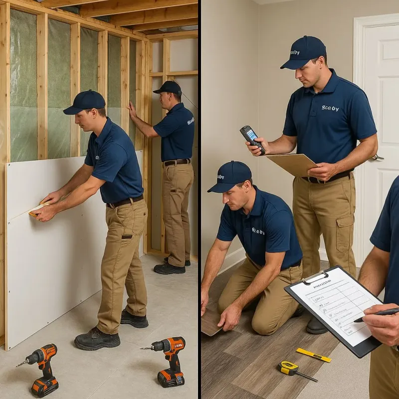 Repairs and Reconstruction process in Hamilton, AL